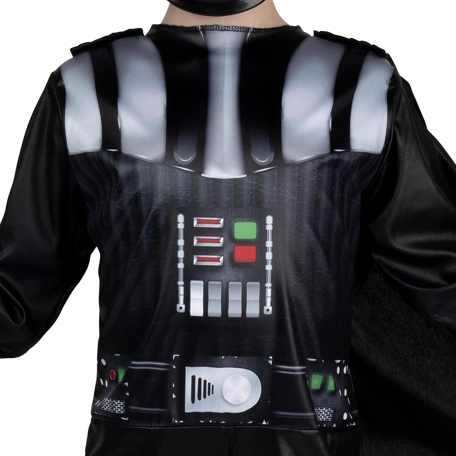 image:imageSTAR WARS Darth Vader Official Youth Halloween Costume Printed Jumpsuit with Cape and Plastic MaskL 1214