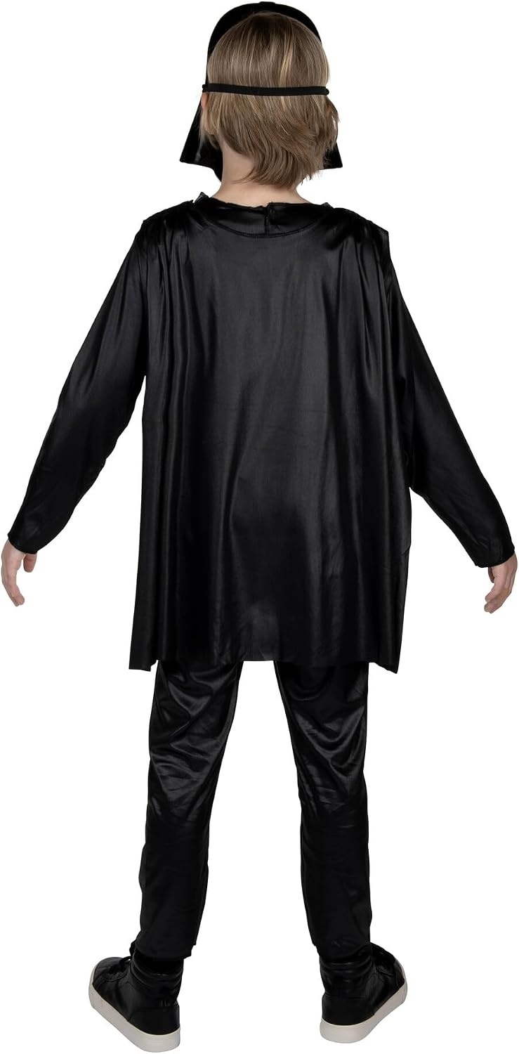 image:imageSTAR WARS Darth Vader Official Youth Halloween Costume Printed Jumpsuit with Cape and Plastic MaskL 1214