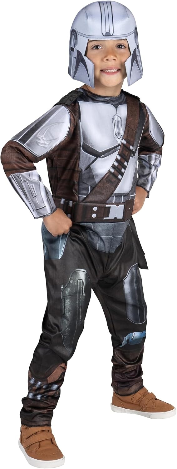 image:imageSTAR WARS Toddler Mandalorian Costume Boys Halloween Costume 3T4T Officially Licensed