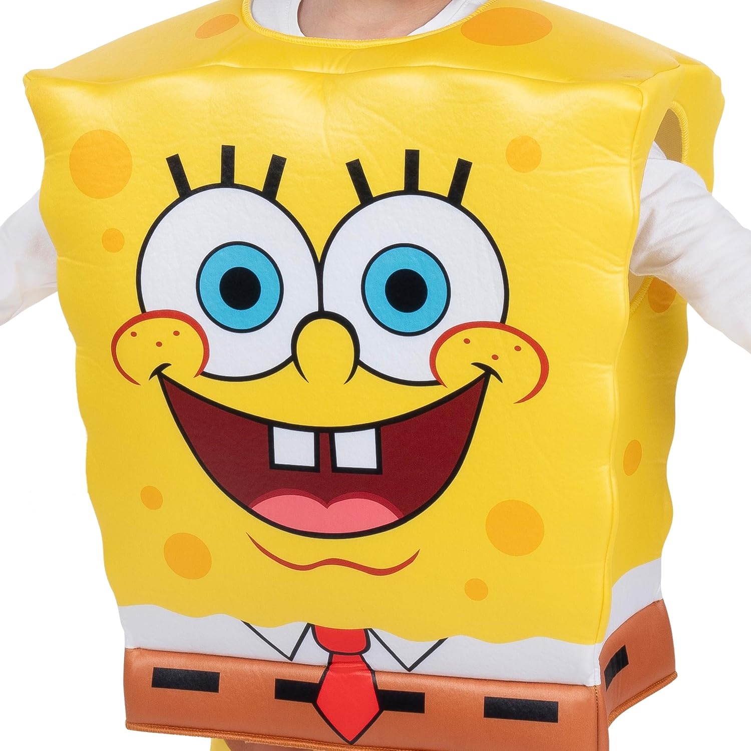 image:imageSpongeBob SquarePants Official Toddler Halloween Costume Premium Quality Foam Backed Top plus Pants with Boot TopsSpongebob 3t4t