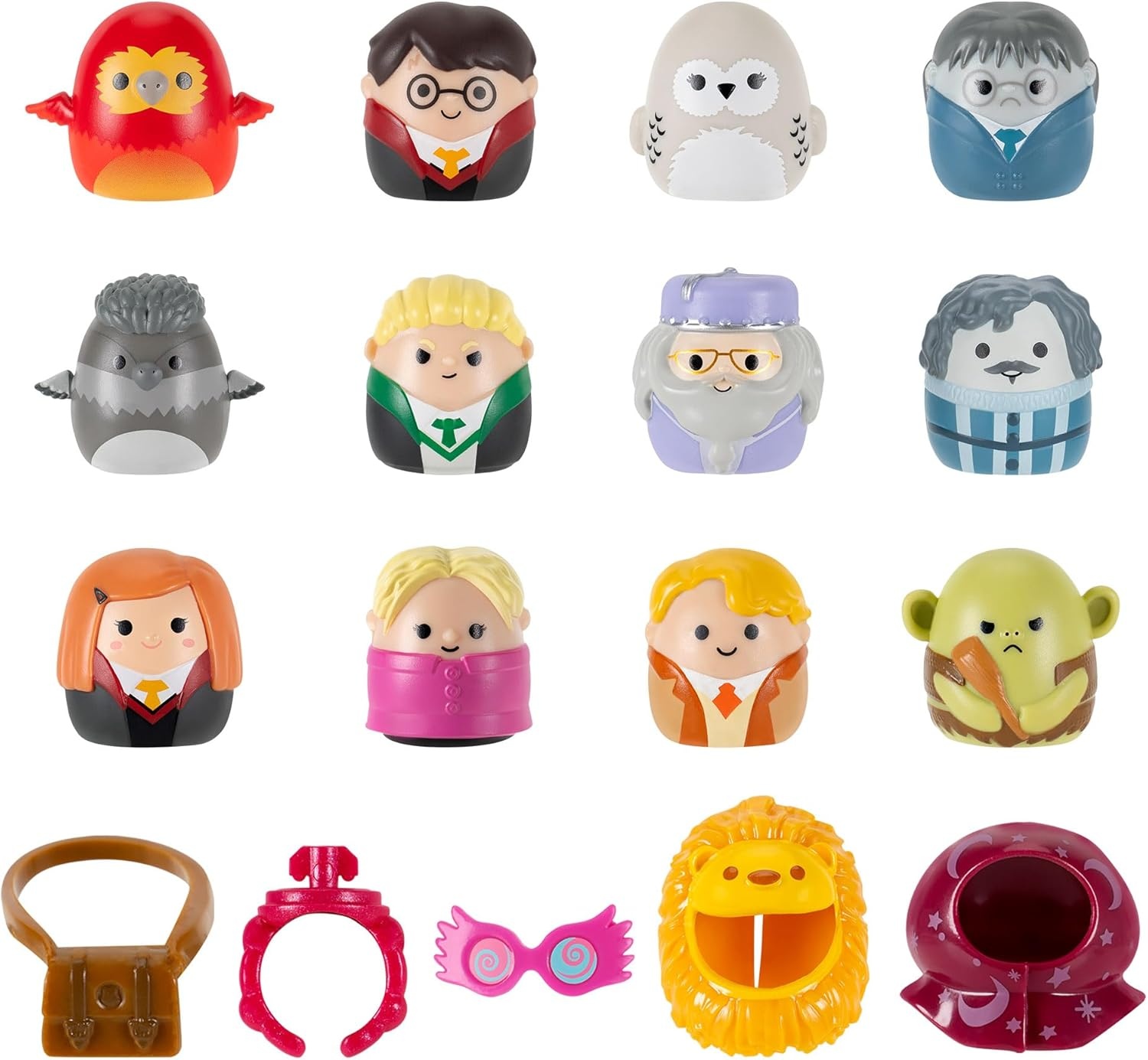 image:imageSquishaLongs Harry Potter MiniSquish Accessory 12Pack