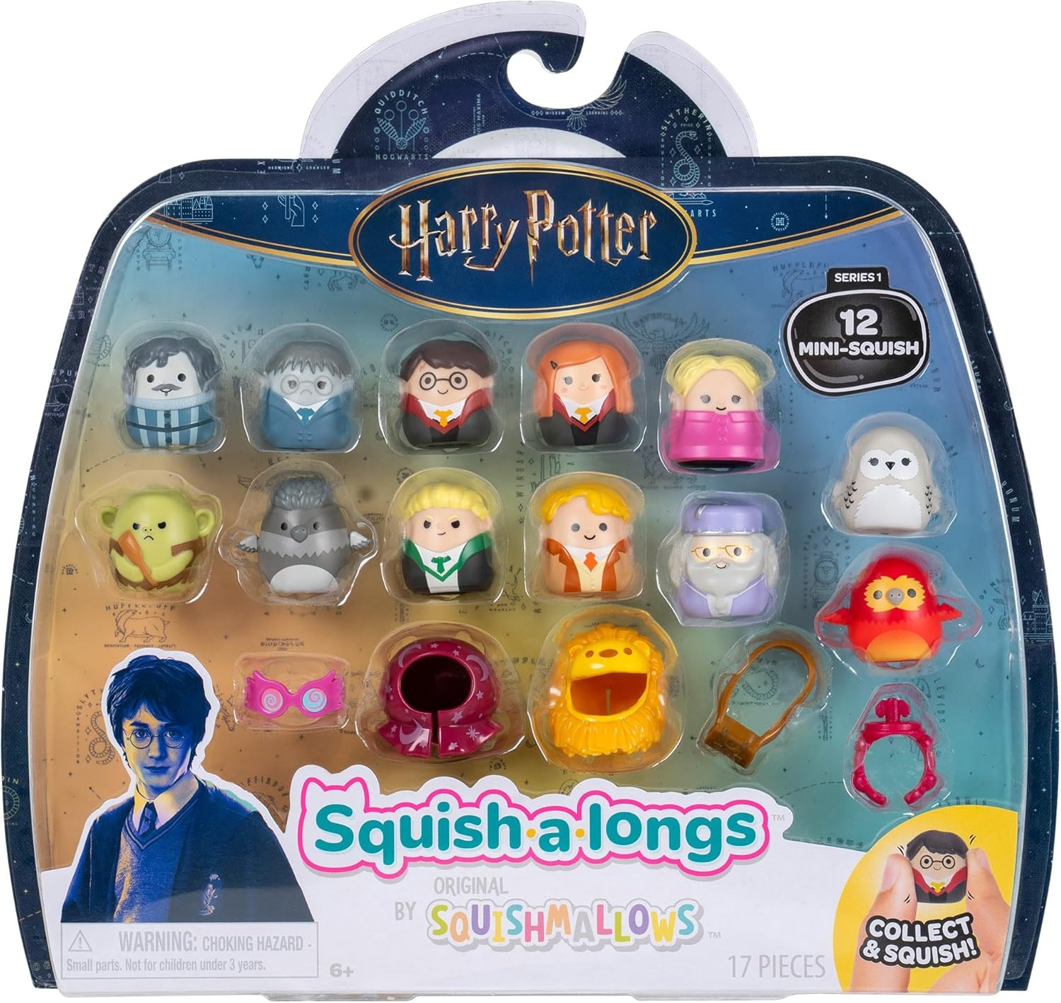 image:imageSquishaLongs Harry Potter MiniSquish Accessory 12Pack