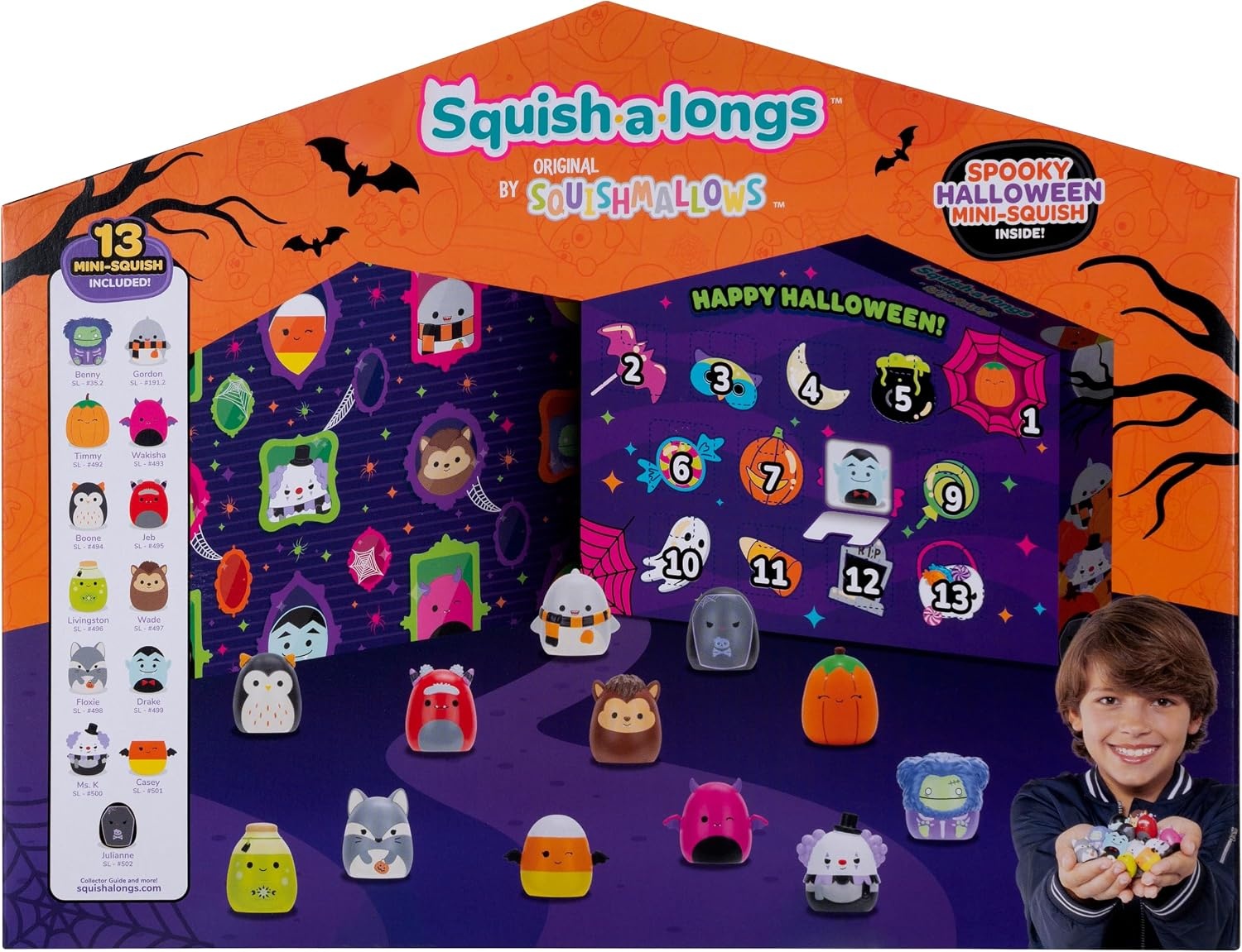 image:imageSquishalongs Halloween Countdown Calendar Includes 13 MiniSquish Wave 3