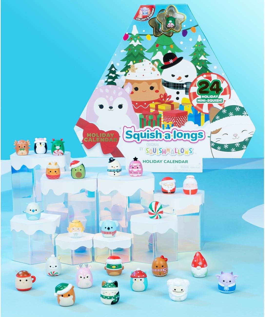 image:imageSquishalongs Holiday Countdown Calendar Includes 24 MiniSquish Wave 3