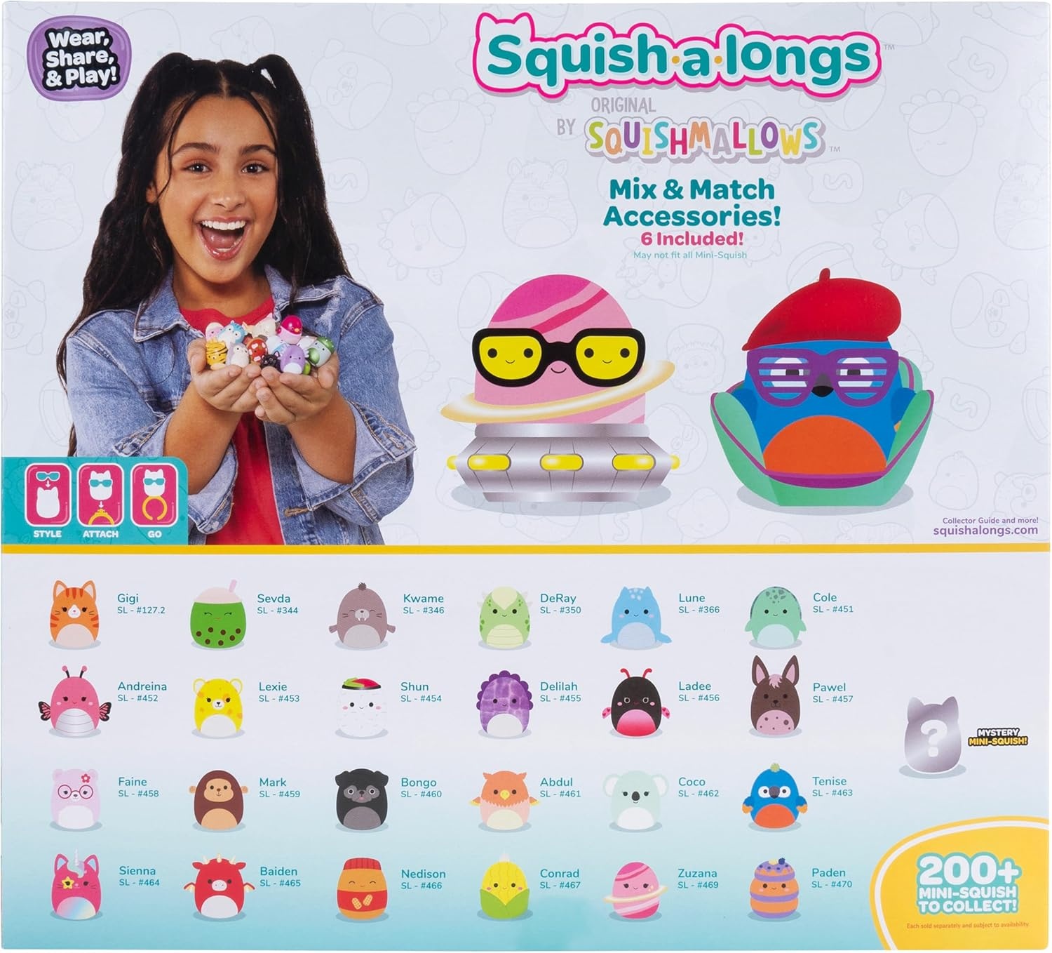 image:imageSquishalongs MiniSquish 25Pack Wave 3 Style 1