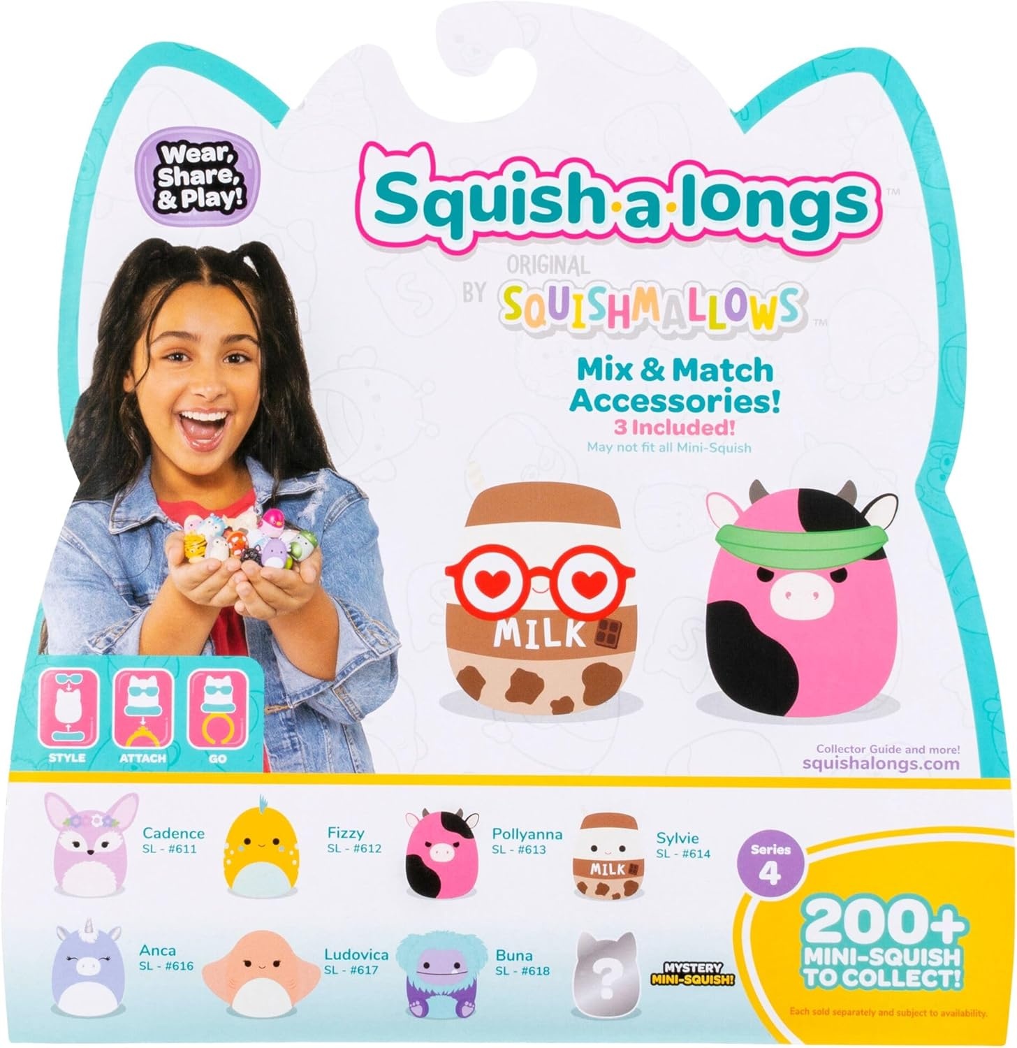 image:imageSquishalongs MiniSquish 8Pack Wave 4 Style 4Style 1 W4