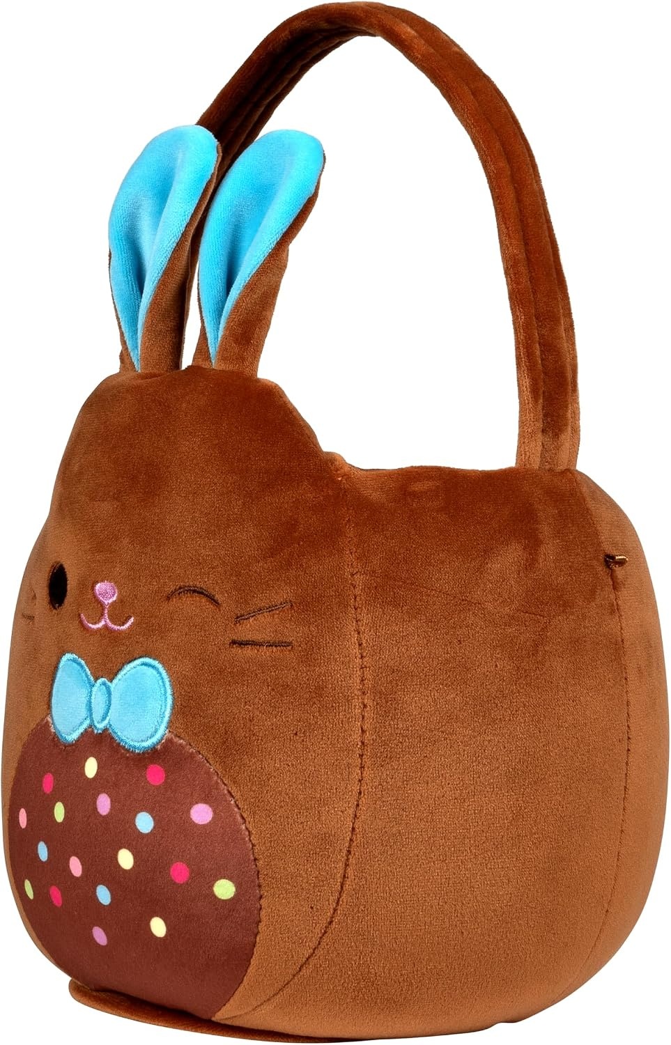 image:imageSquishmallows Original 12in Lancelot the Chocolate Bunny Egg Hunt Basket Ultrasoft Official Jazwares Plush AccessoryChocolate Bunny