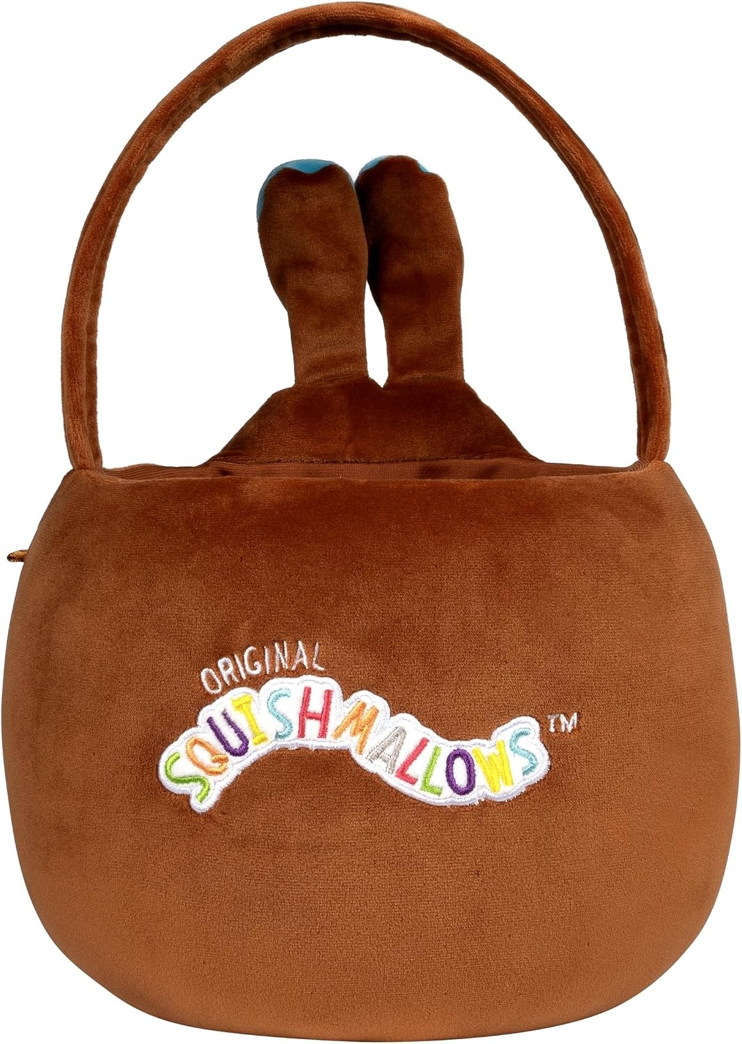 image:imageSquishmallows Original 12in Lancelot the Chocolate Bunny Egg Hunt Basket Ultrasoft Official Jazwares Plush AccessoryChocolate Bunny