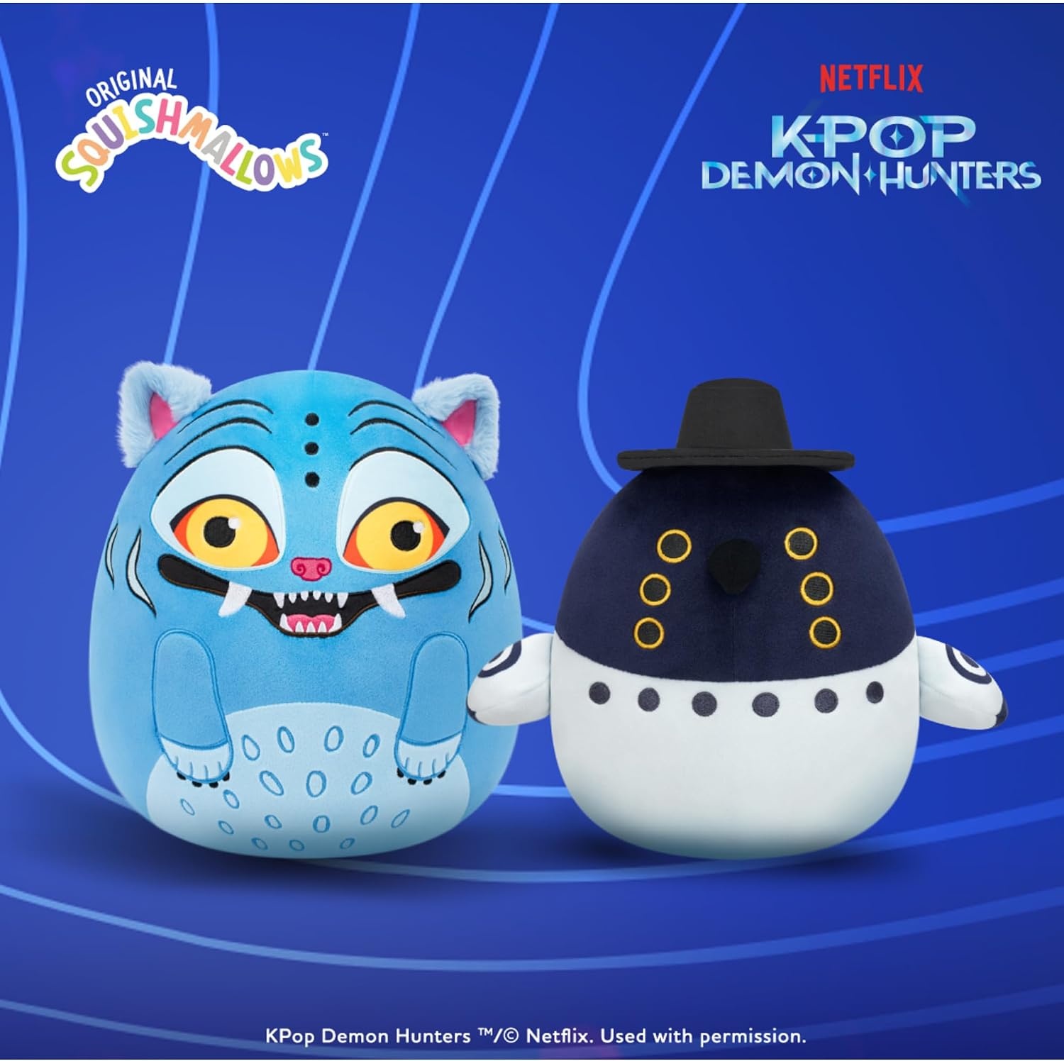 image:imageSquishmallows Original Kpop Demon Hunters 12in Derpy Plush Official Jazwares Plush MediumSized