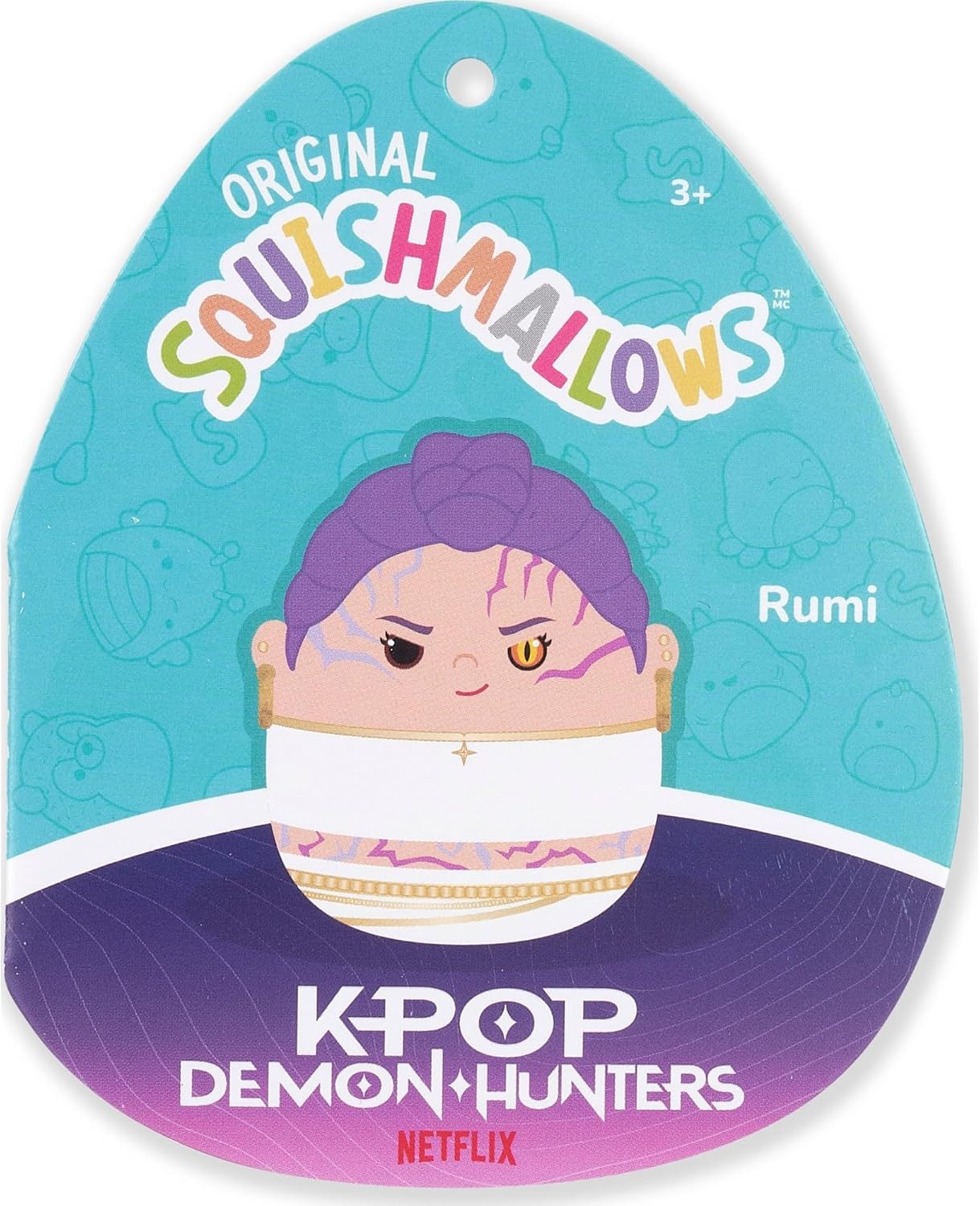 image:imageSquishmallows Original Kpop Demon Hunters 8in Jinu Plush Official Jazwares Plush LittleRumi