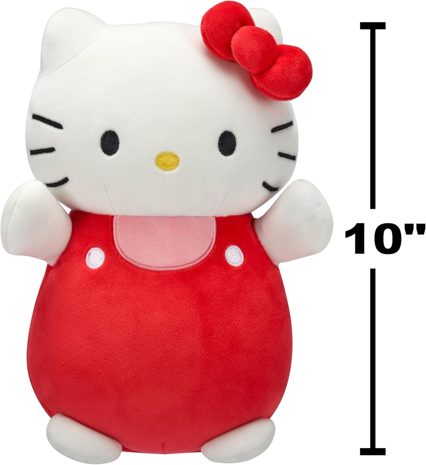 image:imageSquishmallows Original Sanrio 10Inch Kuromi HugMees MediumSized Ultrasoft Official Jazwares PlushHello Kitty