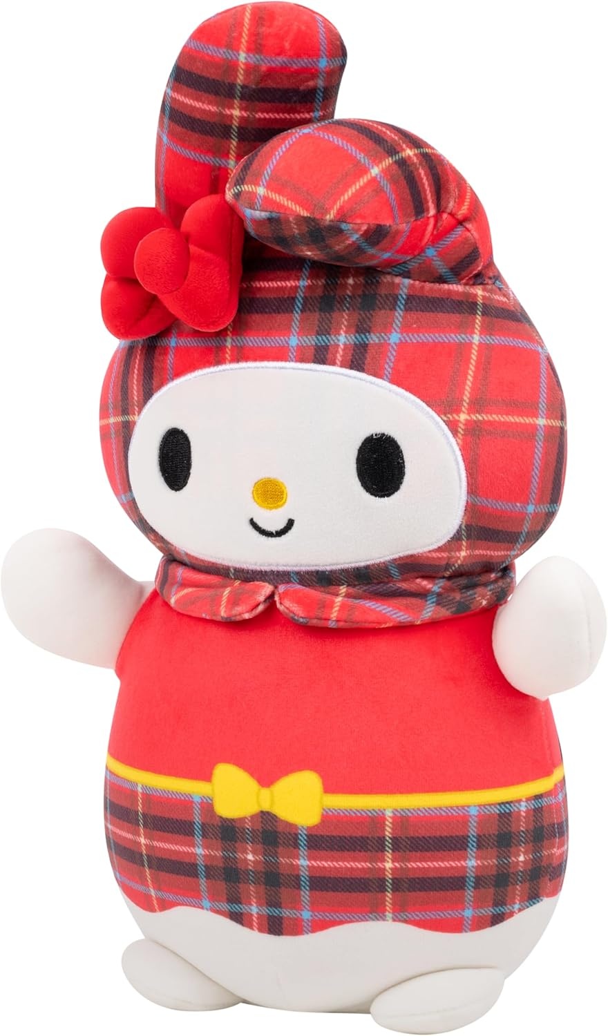 image:imageSquishmallows Original Sanrio 10in Plaid Pompompurin HugMees Ultrasoft Official Jazwares Plush MediumSizedMy Melody