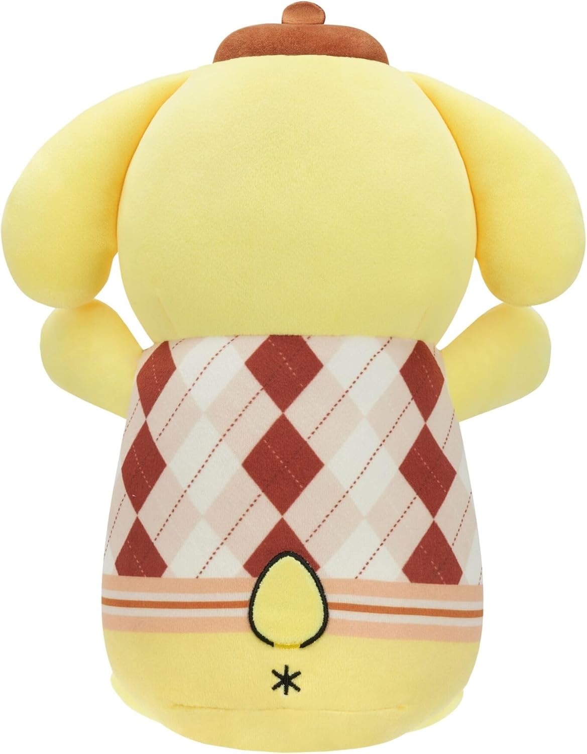 image:imageSquishmallows Original Sanrio 10in Plaid Pompompurin HugMees Ultrasoft Official Jazwares Plush MediumSizedPlaid Pompompurin