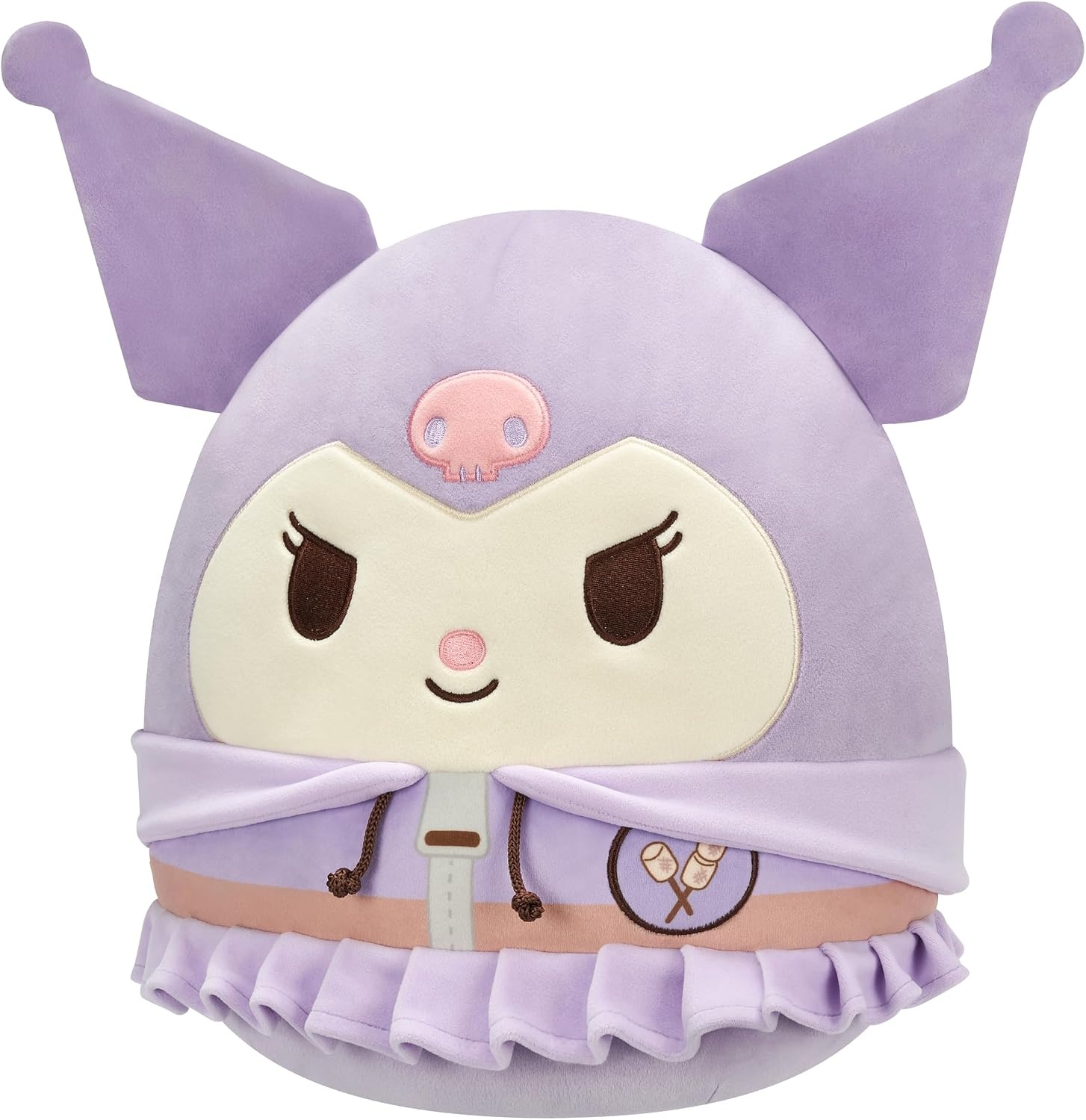 image:imageSquishmallows Original Sanrio 12in Cute Camping Kuromi Official Jazwares Plush MediumSizedKuromi