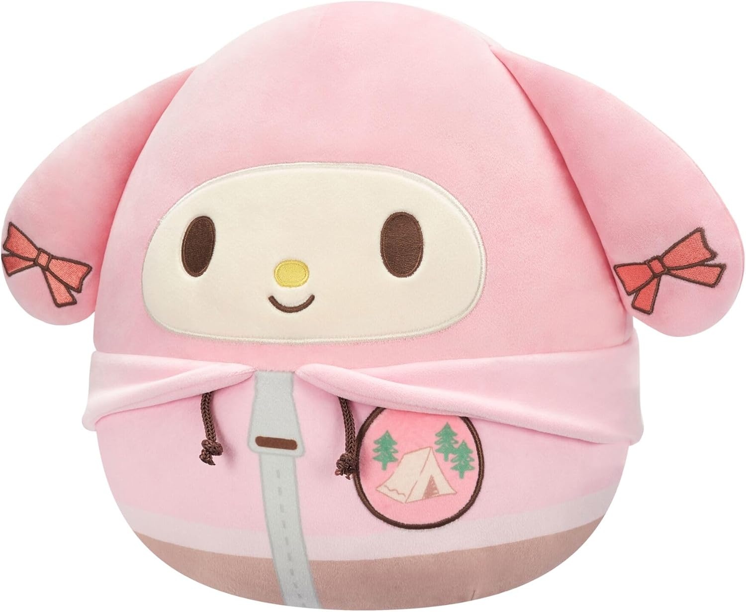 image:imageSquishmallows Original Sanrio 12in Cute Camping Kuromi Official Jazwares Plush MediumSizedMy Melody