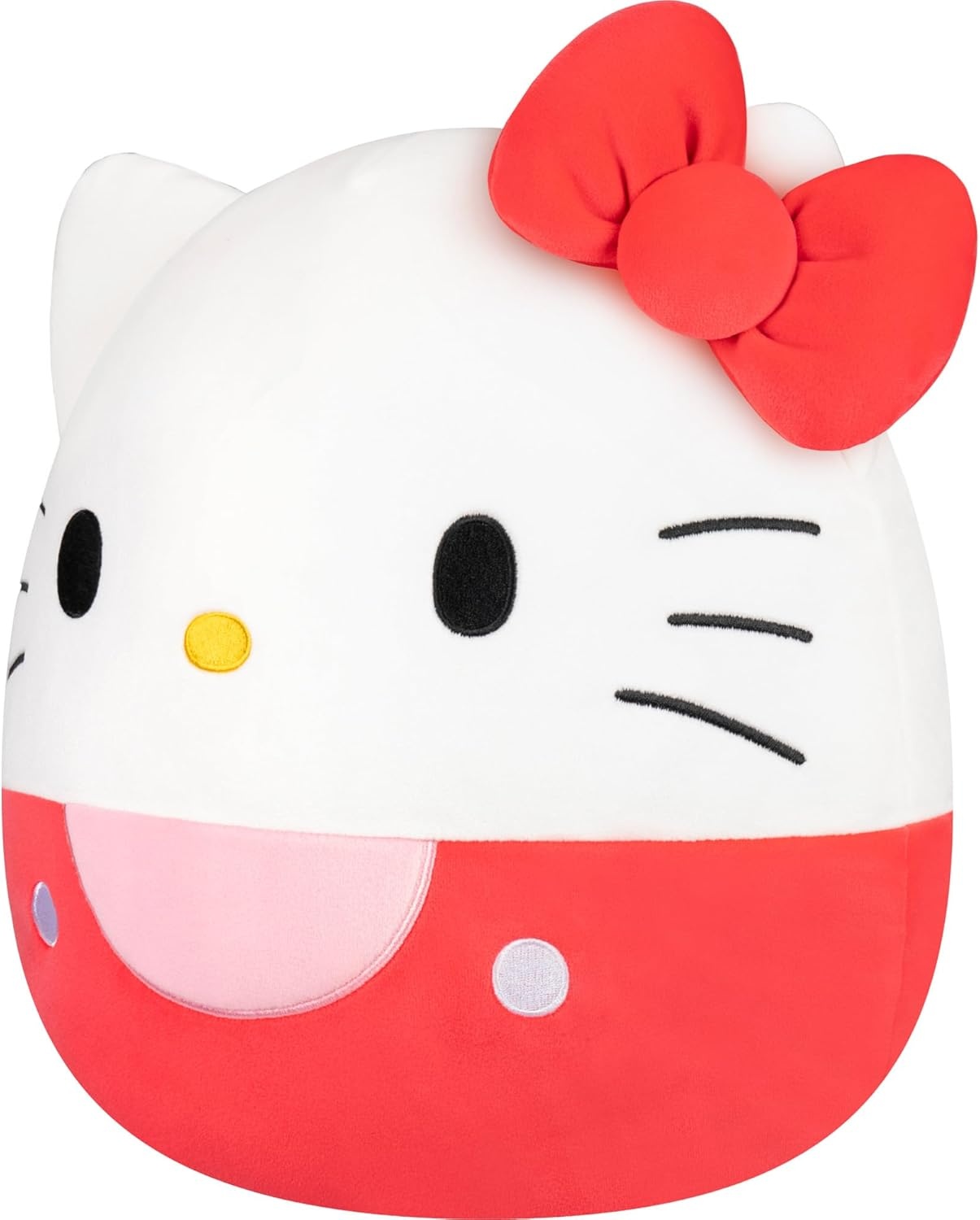 image:imageSquishmallows Original Sanrio 12in Kuromi Official Jazwares Plush MediumSizedHello Kitty in Red Overalls