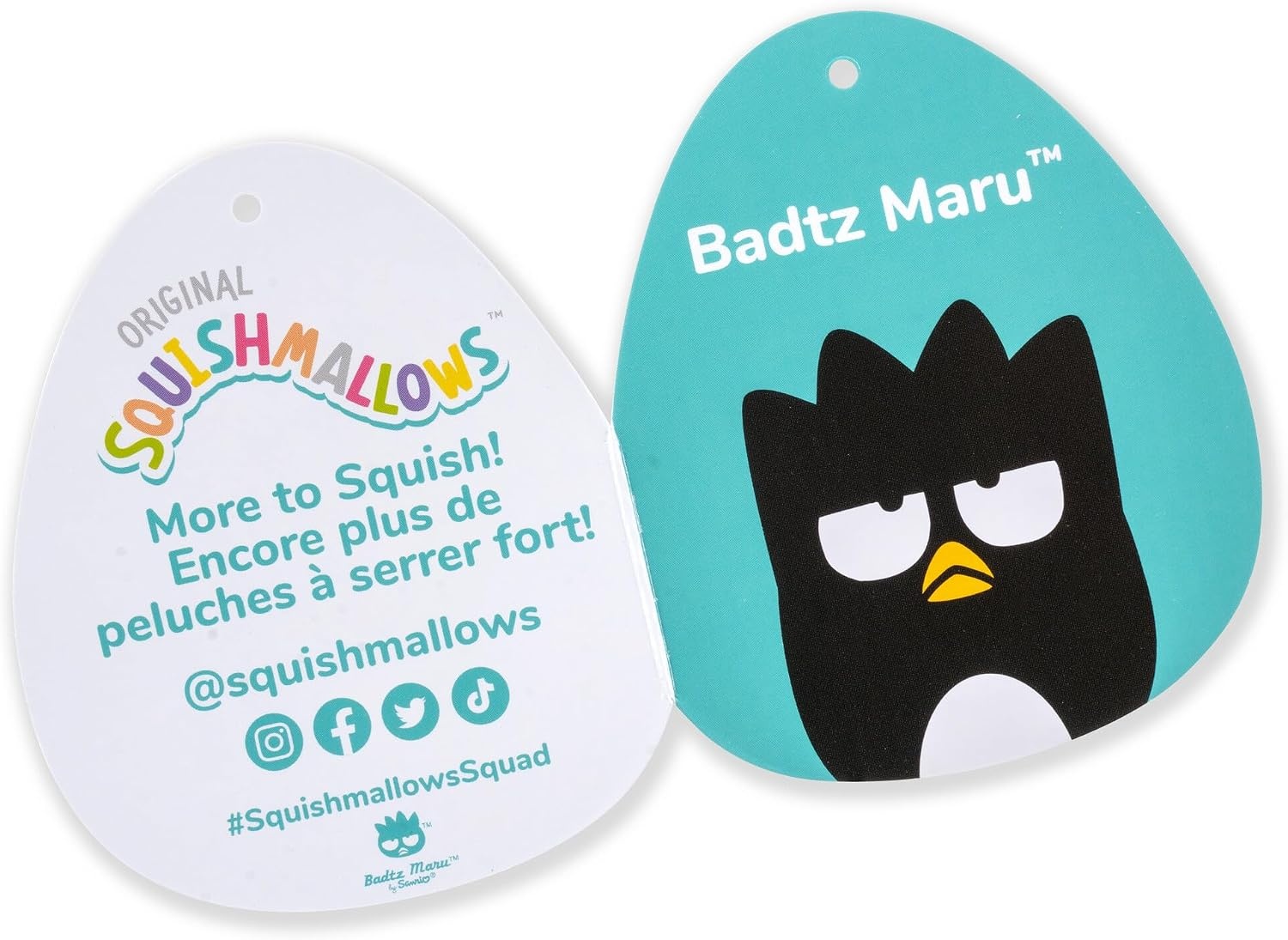 image:imageSquishmallows Original Sanrio 14in My Melody Official Jazwares Plush LargeBadtzmaru
