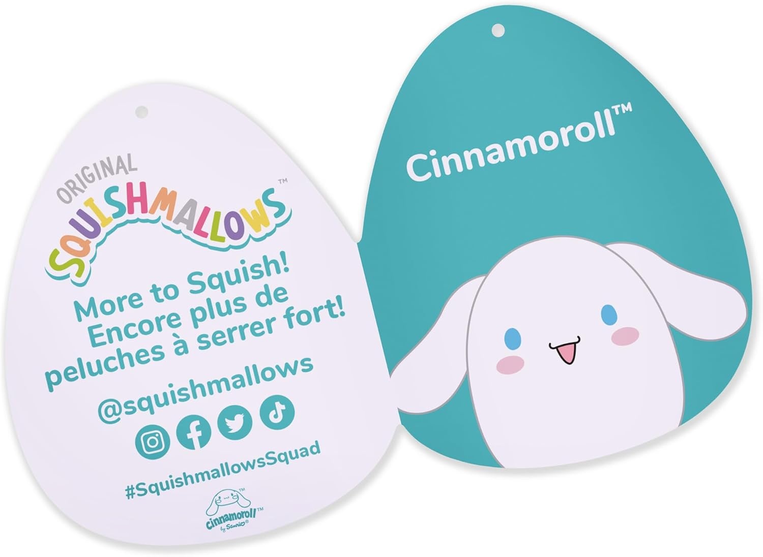 image:imageSquishmallows Original Sanrio 14in My Melody Official Jazwares Plush LargeCinnamoroll