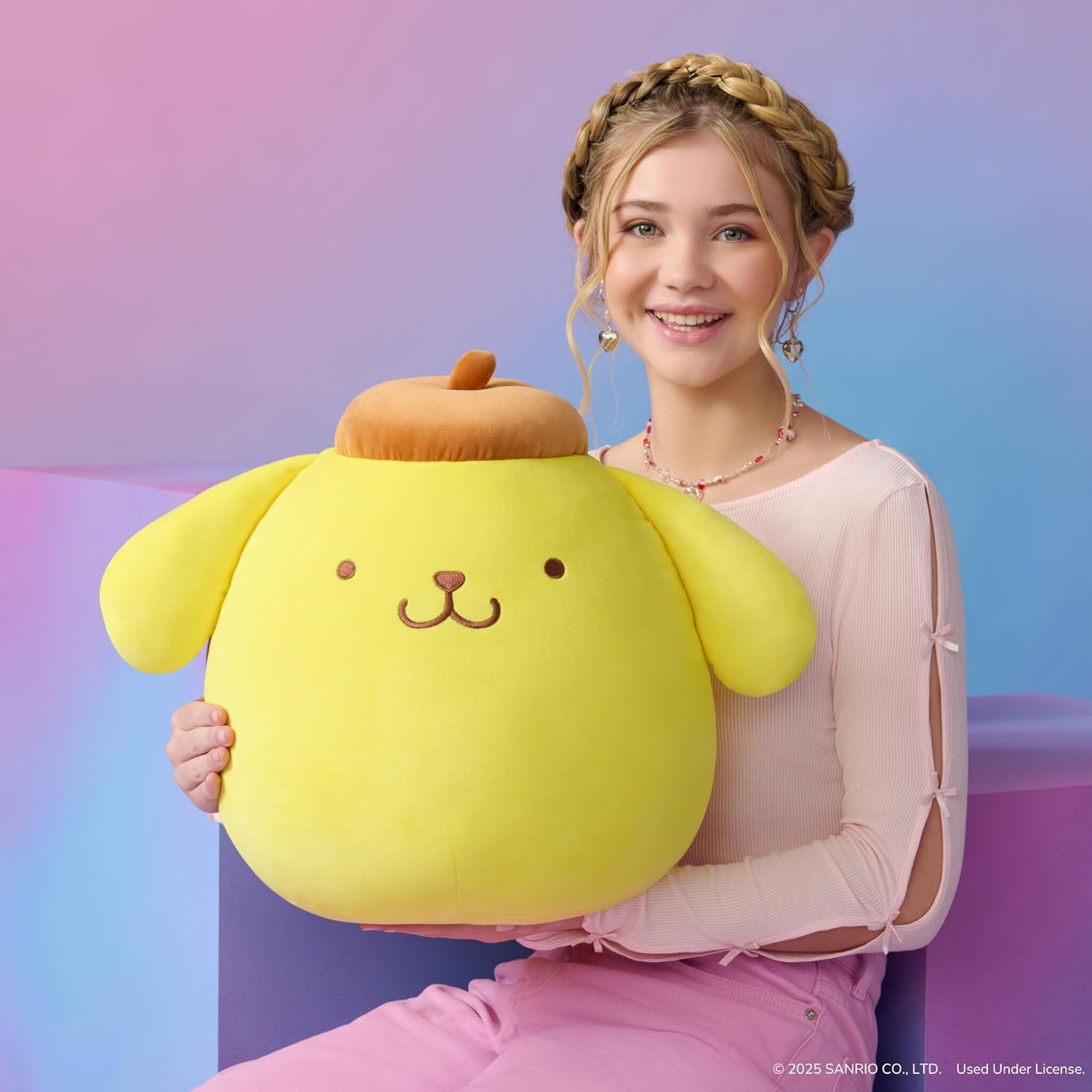 image:imageSquishmallows Original Sanrio 14in My Melody Official Jazwares Plush LargePompompurin