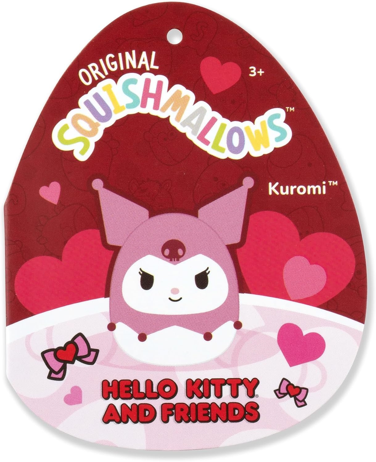 image:imageSquishmallows Original Sanrio 8in Hello Kitty 8in Pompompurin Official Jazwares Valentine Plush 2PackKuromi and My Melody