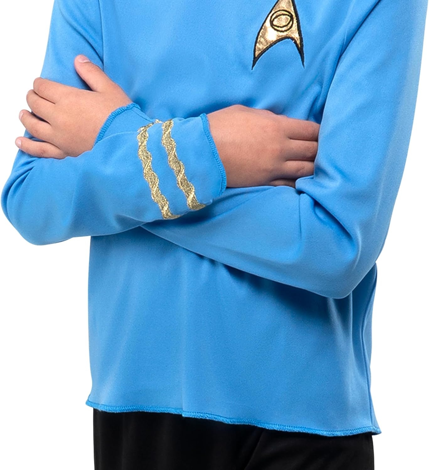 image:imageStar Trek Spock Official Youth Halloween Costume Premium Quality Long Sleeve Top with Black PantsLarge