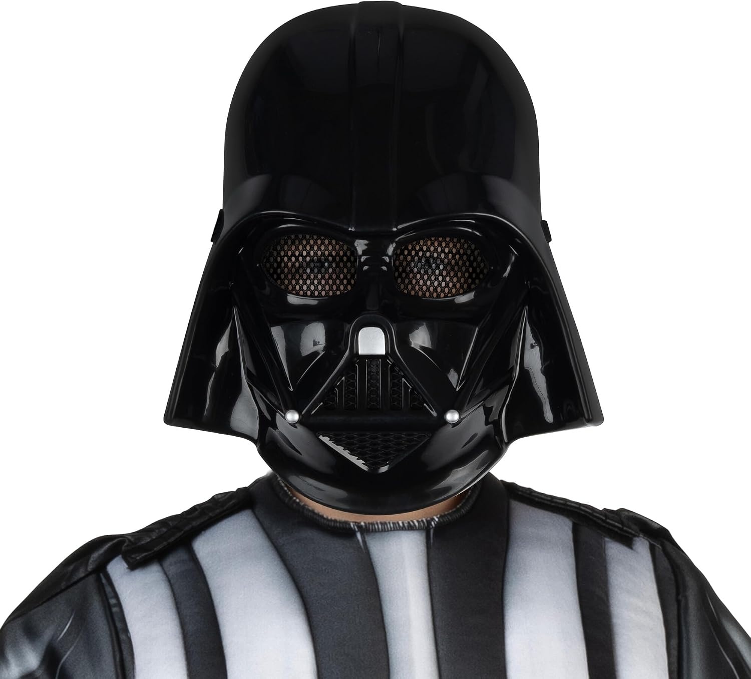 image:imageStar Wars Darth Vader Official Youth Costume Premium Quality Padded Jumpsuit with Plastic Mask and Detachable CapeL 1214