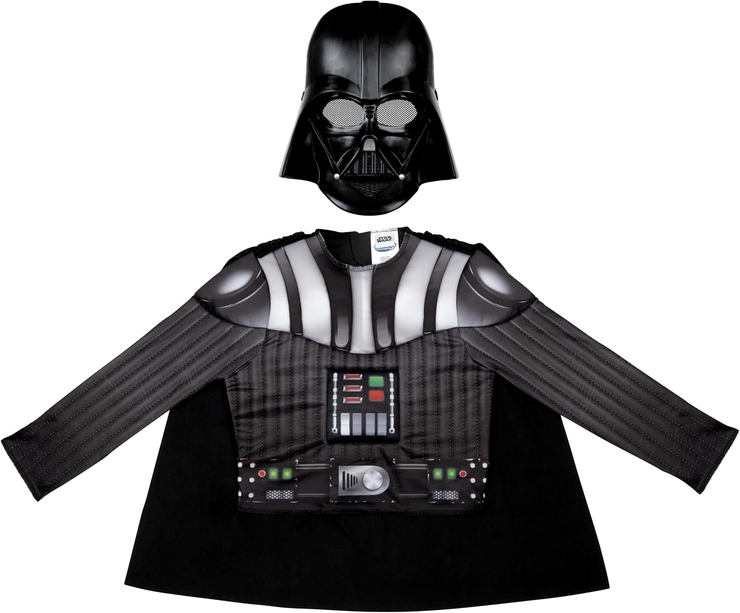 image:imageStar Wars Darth Vader Youth Muscle Chest Box Set Padded Costume Top and Cape with Plastic Mask Size S 47 Multi