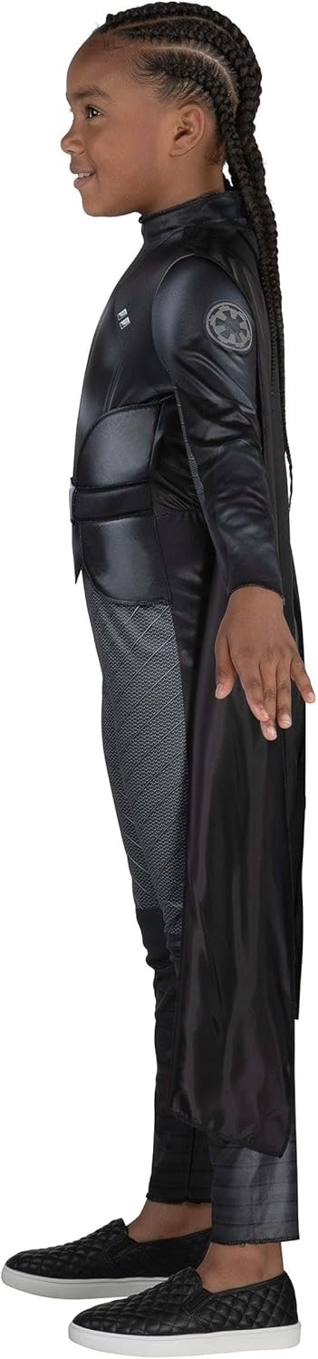 image:imageStar Wars Reva Official Youth Haloween Costume Printed Jumpsuit with Belt Buckle and Detachable CapeLarge