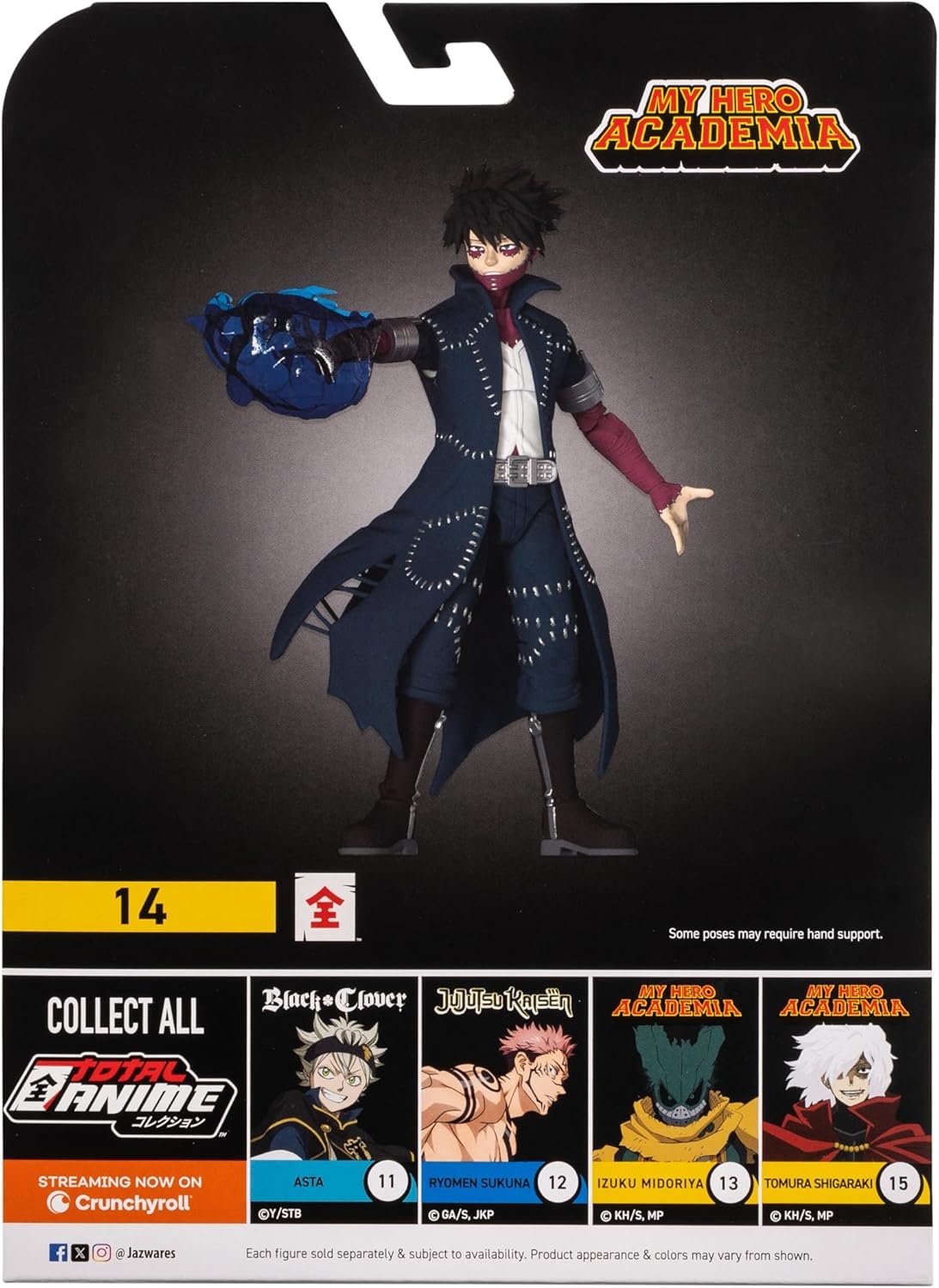 image:imageTotal Anime Izuku Midoriya 65Inch Scale Figure with Swappable Faceplates Alternate Hands and Energy EffectsDabi