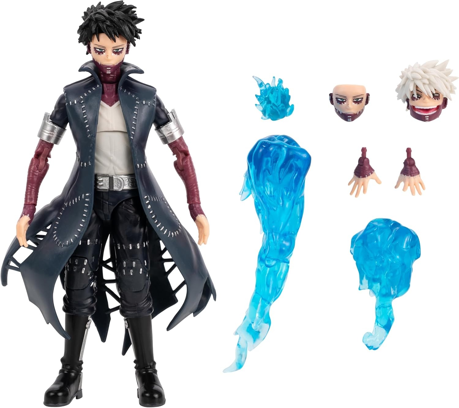 image:imageTotal Anime Izuku Midoriya 65Inch Scale Figure with Swappable Faceplates Alternate Hands and Energy EffectsDabi