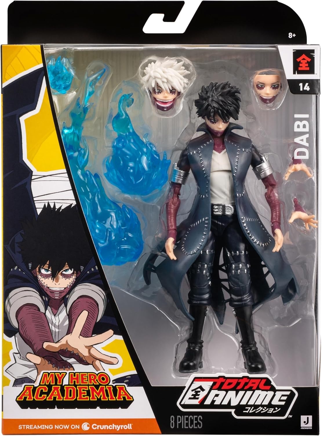 image:imageTotal Anime Izuku Midoriya 65Inch Scale Figure with Swappable Faceplates Alternate Hands and Energy EffectsDabi