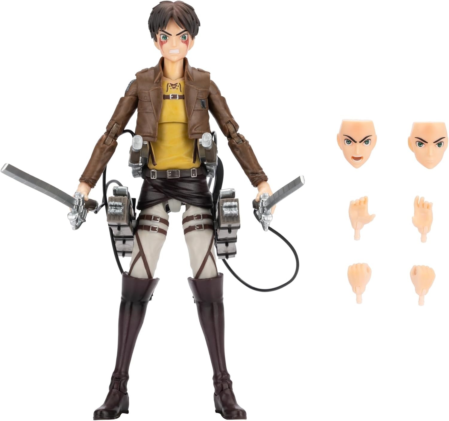 image:imageTotal Anime Izuku Midoriya 65Inch Scale Figure with Swappable Faceplates Alternate Hands and Energy EffectsEren Jaeger