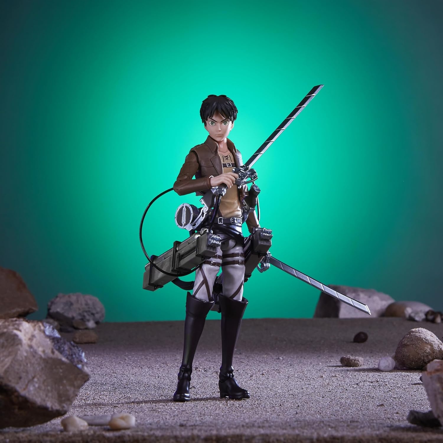 image:imageTotal Anime Izuku Midoriya 65Inch Scale Figure with Swappable Faceplates Alternate Hands and Energy EffectsEren Jaeger