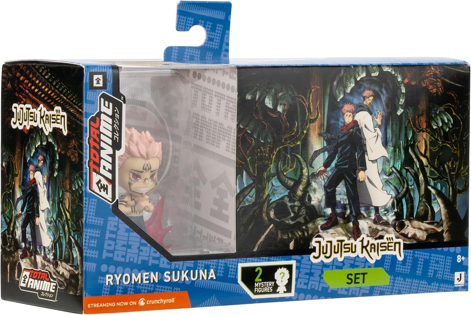 image:imageTotal Anime Jujutsu Kaisen 2Inch Scale Chibi 3Pack Three 2Inch Scale MiniFigures with Display Bases Volume 2