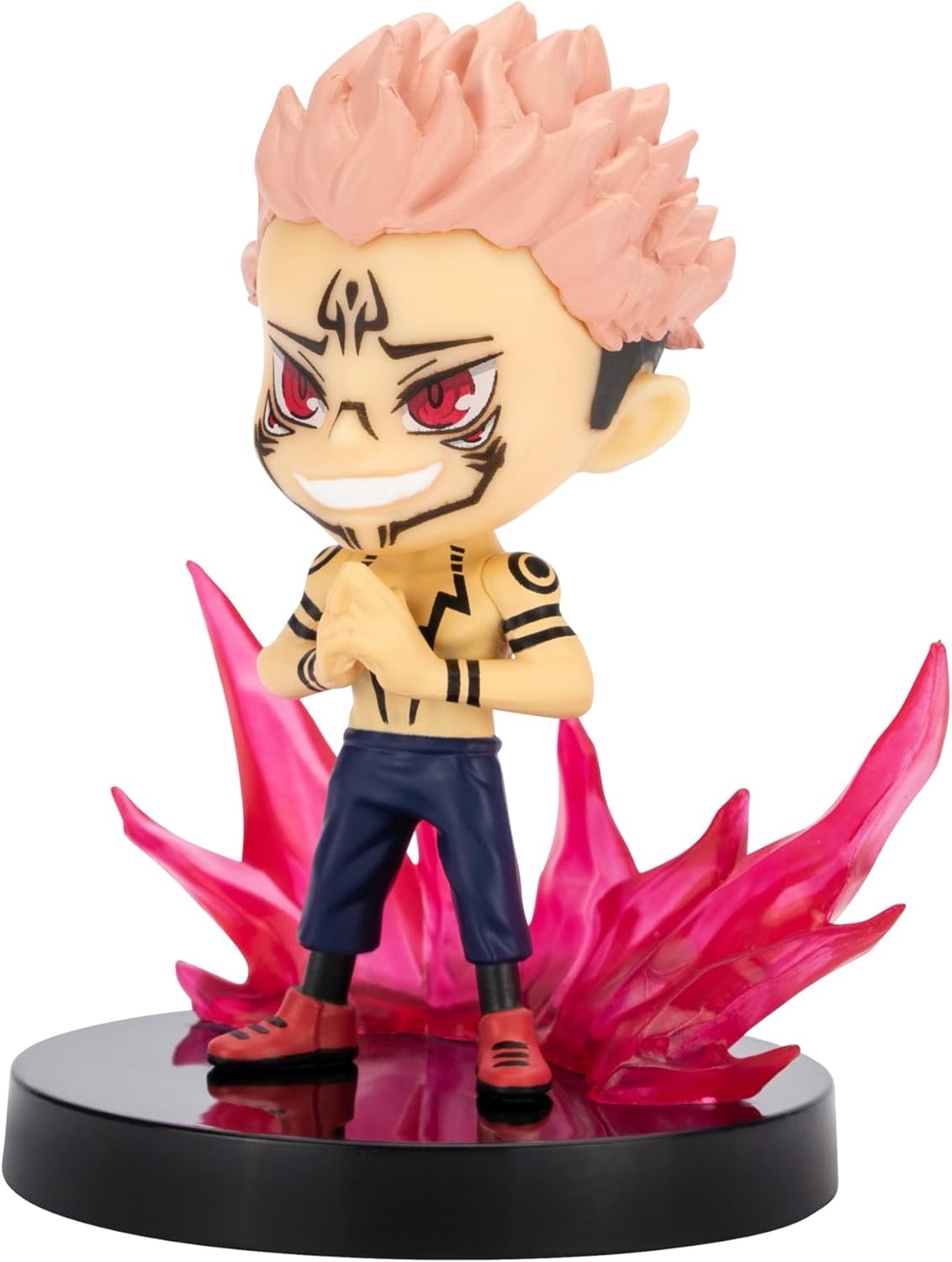 image:imageTotal Anime Jujutsu Kaisen 2Inch Scale Chibi 3Pack Three 2Inch Scale MiniFigures with Display Bases Volume 2