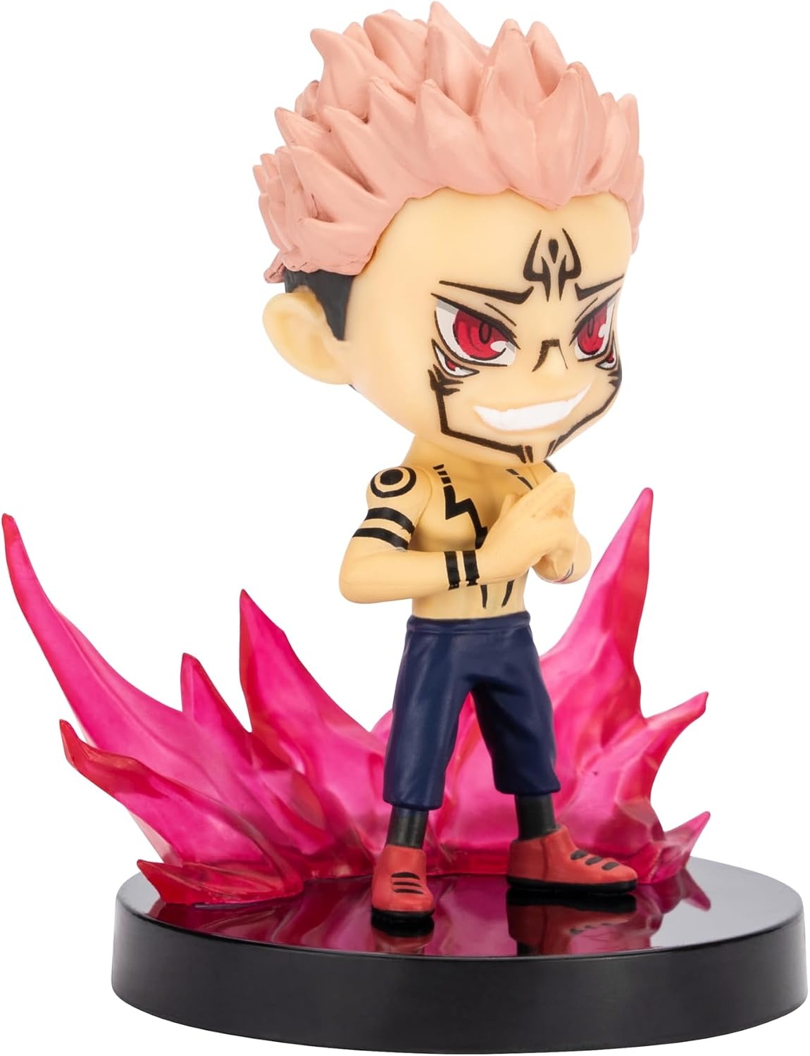 image:imageTotal Anime Jujutsu Kaisen 2Inch Scale Chibi 3Pack Three 2Inch Scale MiniFigures with Display Bases Volume 2