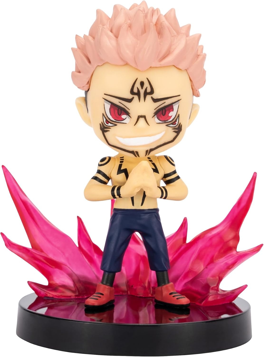 image:imageTotal Anime Jujutsu Kaisen 2Inch Scale Chibi 3Pack Three 2Inch Scale MiniFigures with Display Bases Volume 2