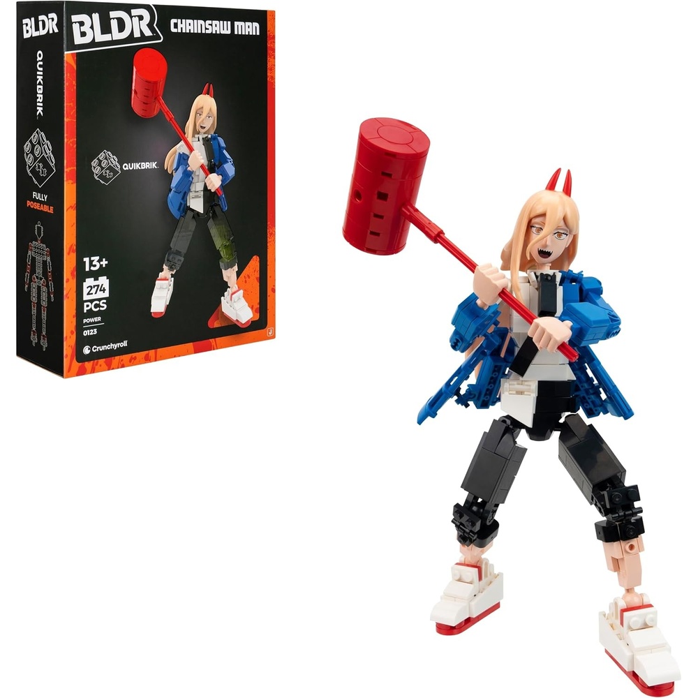 image:imageBLDR Ryomen Sukuna Buildable Action Figure Construction Set 003812Inch Articulated Constructible Figure with 341 PiecesPower