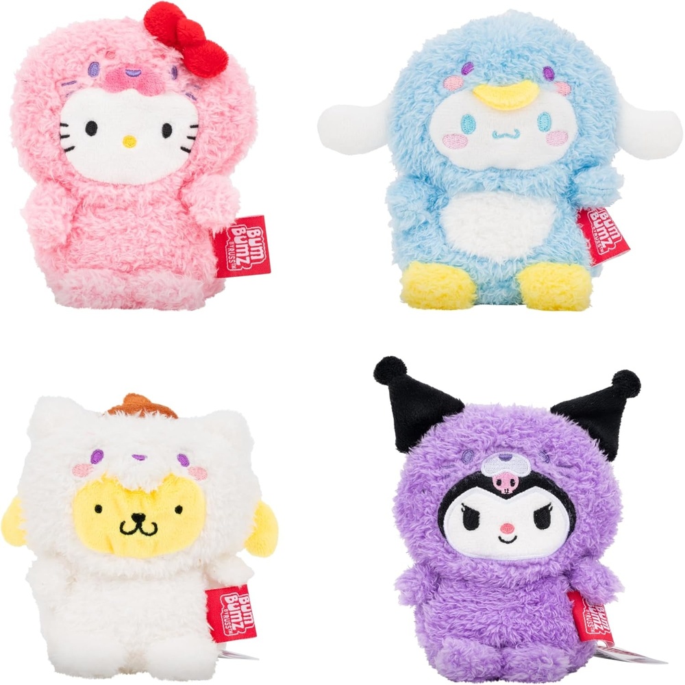image:imageBumBumz 45inch Hello Kitty and Friends FoodTruckBumz Plush 4Pack Collectible Amazon Exclusive Toys from The Makers of Original SquishmallowsIcefriendbumz