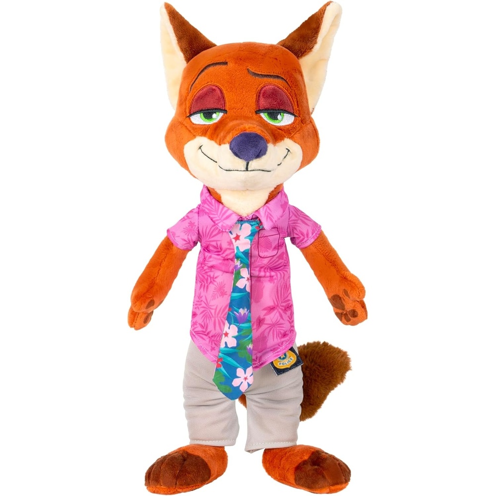 image:imageDisneys Zootopia 2 14 Feature Plush Nick Wilde 10 Sounds and Phrases Plush Toys for Kids and Preschoolers Suitable for Ages 3Nick Wilde