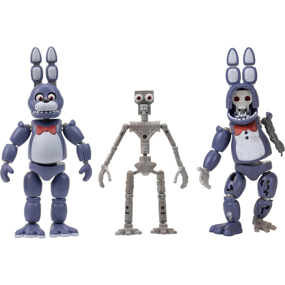 image:imageFive Nights at Freddys 6Inch EndoSeries Collector Figure Endo1 with Classic Bonnie amp Withered Bonnie Pieces Articulated Figure with Classic and Withered Bonnie PartsBonnie