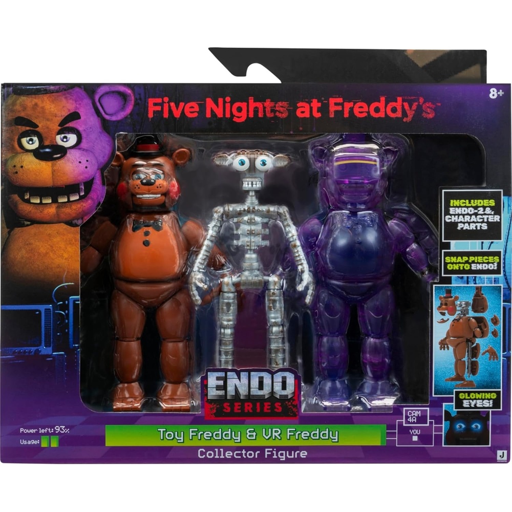 image:imageFive Nights at Freddys EndoSeries Collector Figure 6Inch Endo1 with Swapable Mangle and Shadow Mangle PartsFreddy