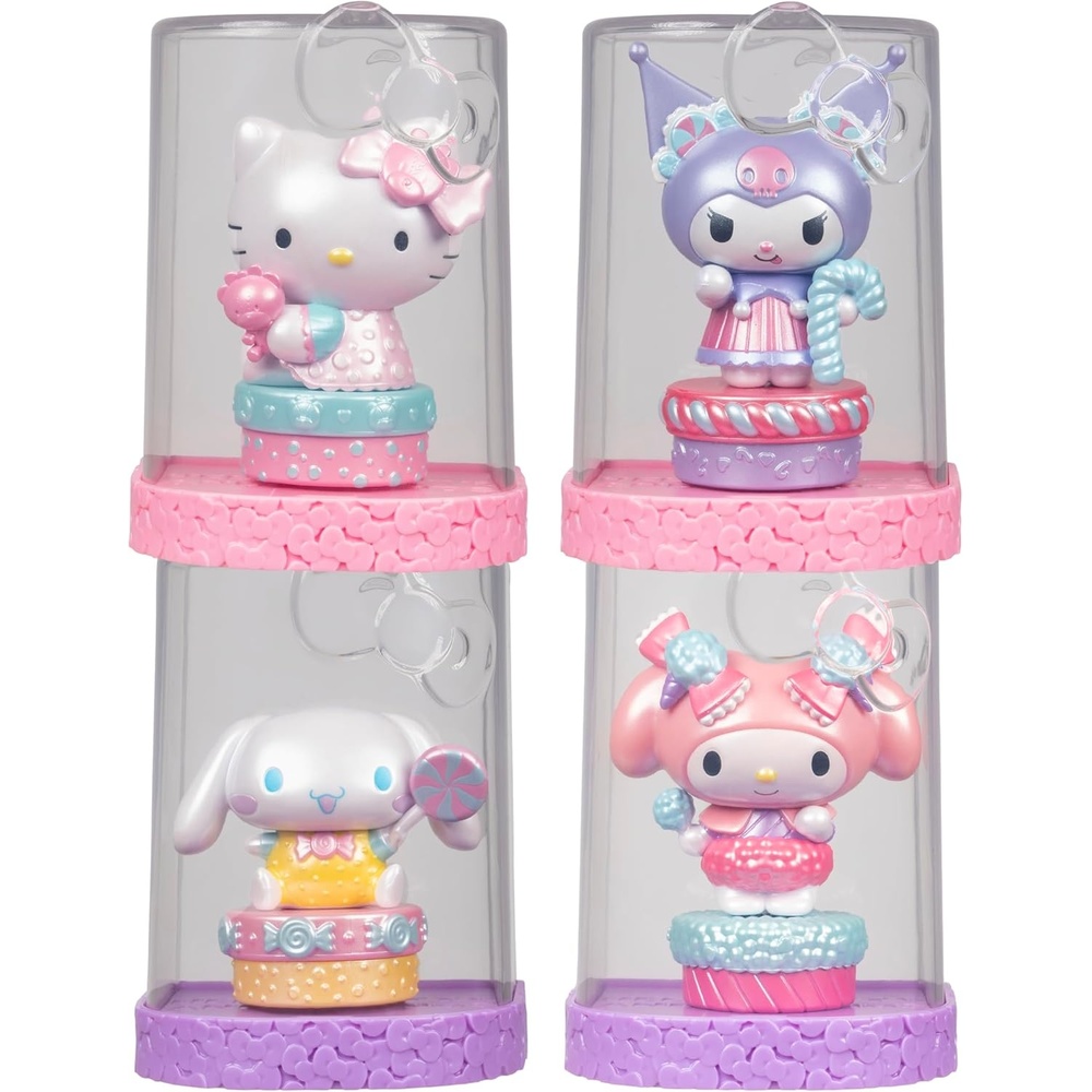 image:imageJazwares Hello Kitty and Friends 2Inch Candy Wonderland Mini Figure 4Pack Officially Licensed Sanrio Product from Ages 6