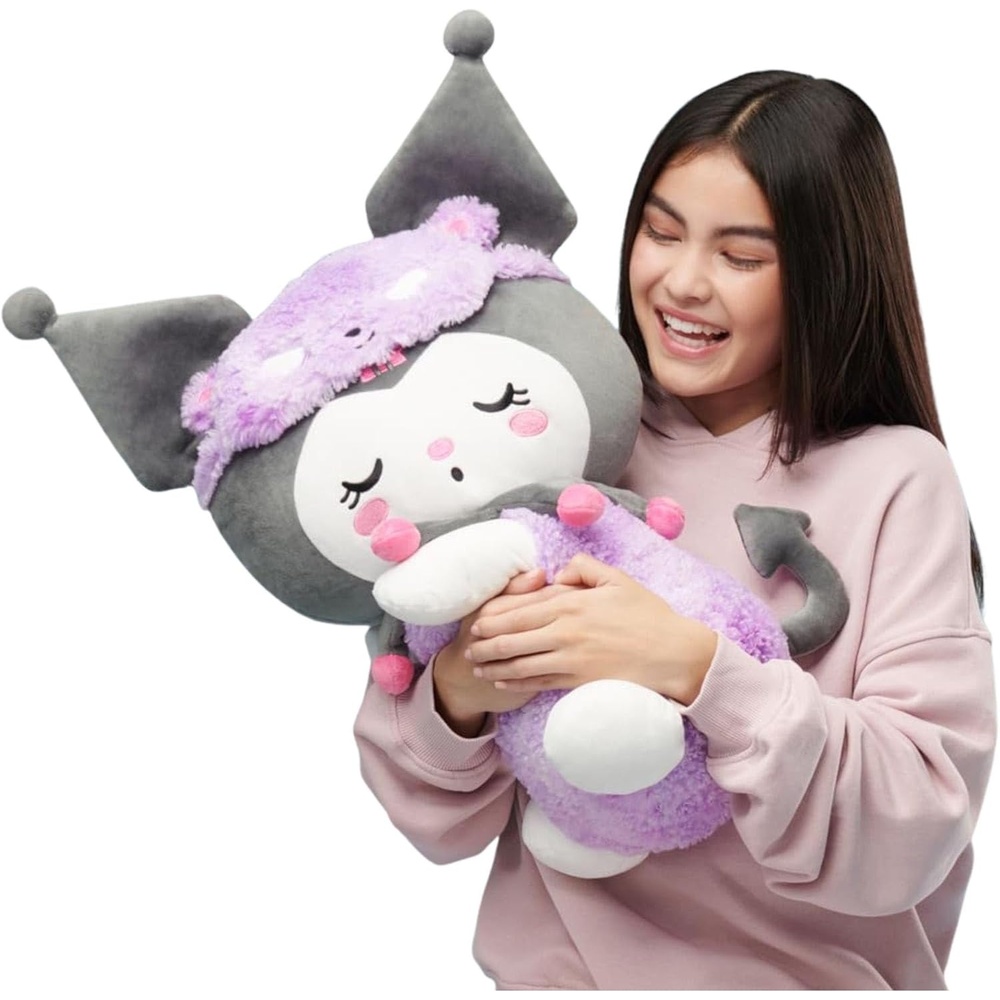 image:imageJazwares Hello Kitty and Friends Cinnamoroll 18inch Sleeping Plush with Bear Accessory Officially Licensed Sanrio Product from 6Kuromi