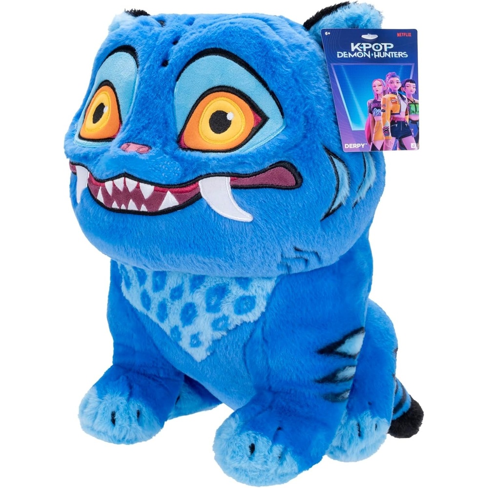 image:imageKpop Demon Hunters 12inch Derpy Tiger UltraSoft Collectible Movie Character CuddleReady Plush for Fans amp Collectors Ages 6