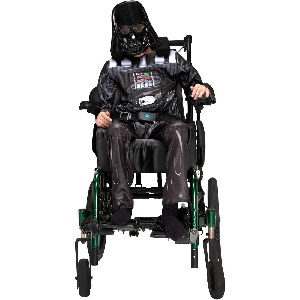 image:imageSTAR WARS Darth Vader Official Youth Adaptive Costume Costumes with Adaptive Features Wheel Cover Sold SeparatelyL 1214