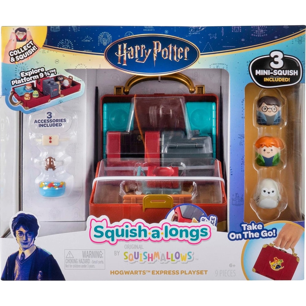 image:imageSquishaLongs Harry Potter Hogwarts Express Playset