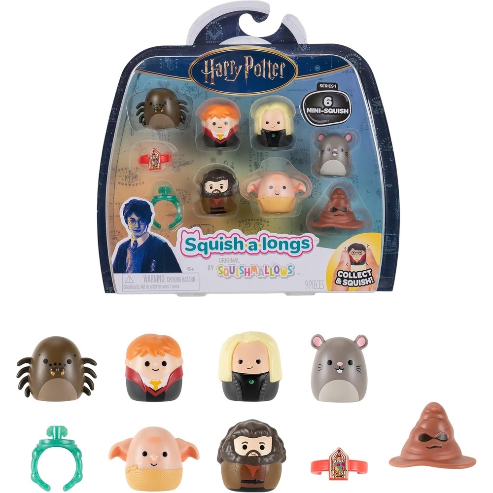 image:imageSquishalongs Harry Potter MiniSquish Accessory 6PackStyle 2 W2
