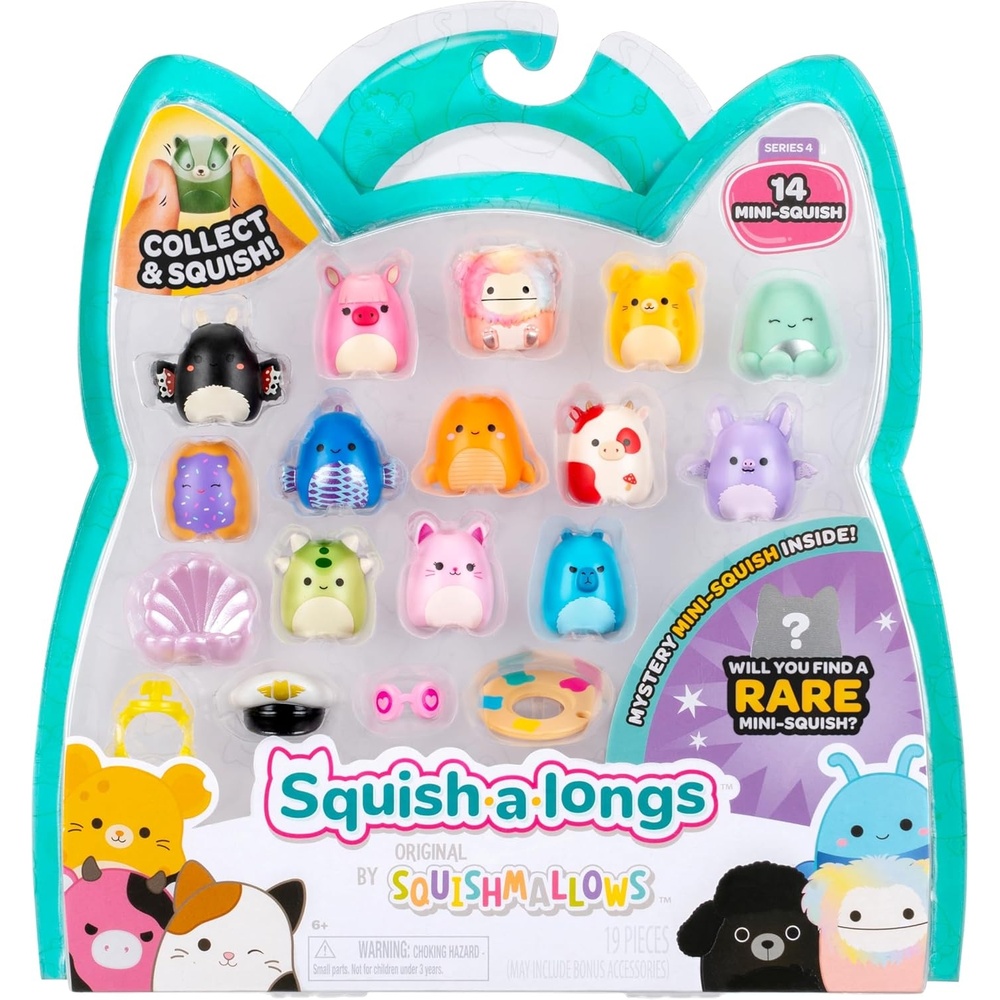 image:imageSquishalongs MiniSquish 14Pack Wave 4 Style 2Style 1 W4