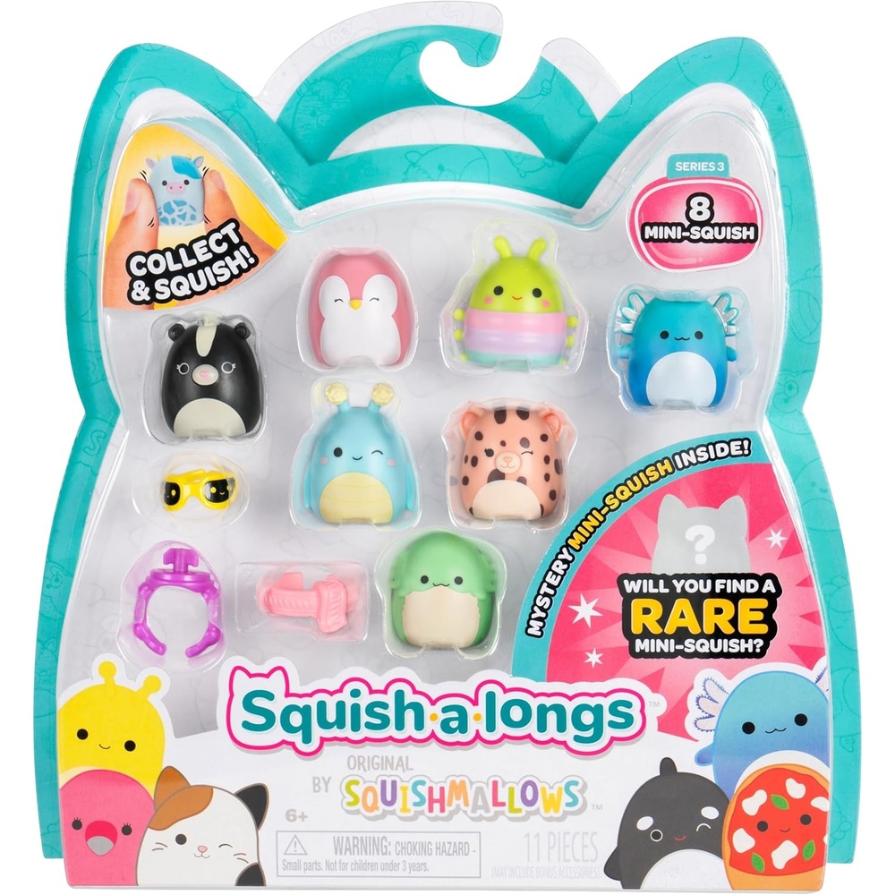 image:imageSquishalongs MiniSquish 8Pack Wave 3 Style 2Style 1 W3
